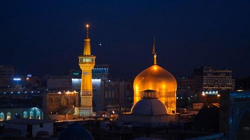 گنبد حرم امام رضا علیه السلام