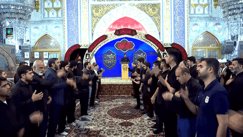 بزم روضه ها بهشت اهل ماتمه