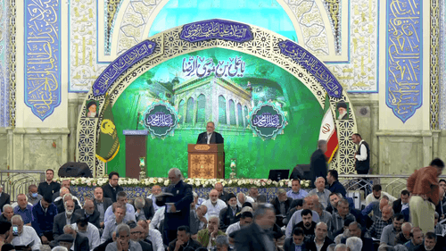 دل در این گلشن فردوس صفا می گیرد