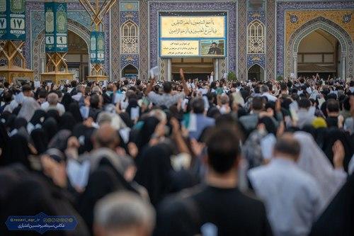آلبوم | مراسم عرفه در حرم رضوی