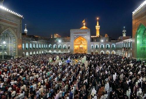 مکان های برگزاری نمازهای جماعت در حرم مطهر رضوی