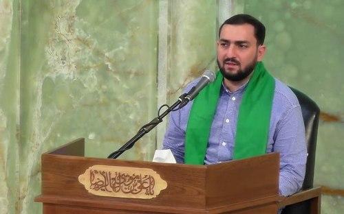به گنبد و علم حضرت رضا صلوات - احمدنیا
