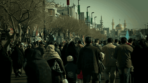 آيين تحويل سال نو در حرم رضوی
