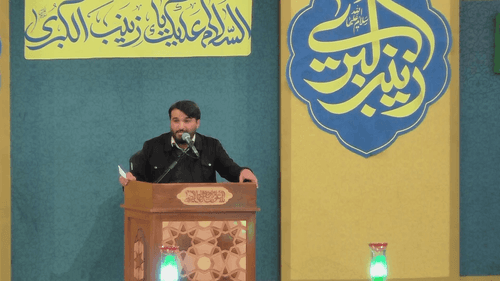 به بستر فاطمه افتاده و مولا پرستارش - بیوکافی