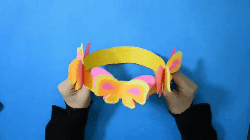 کاردستی | تاج پروانه