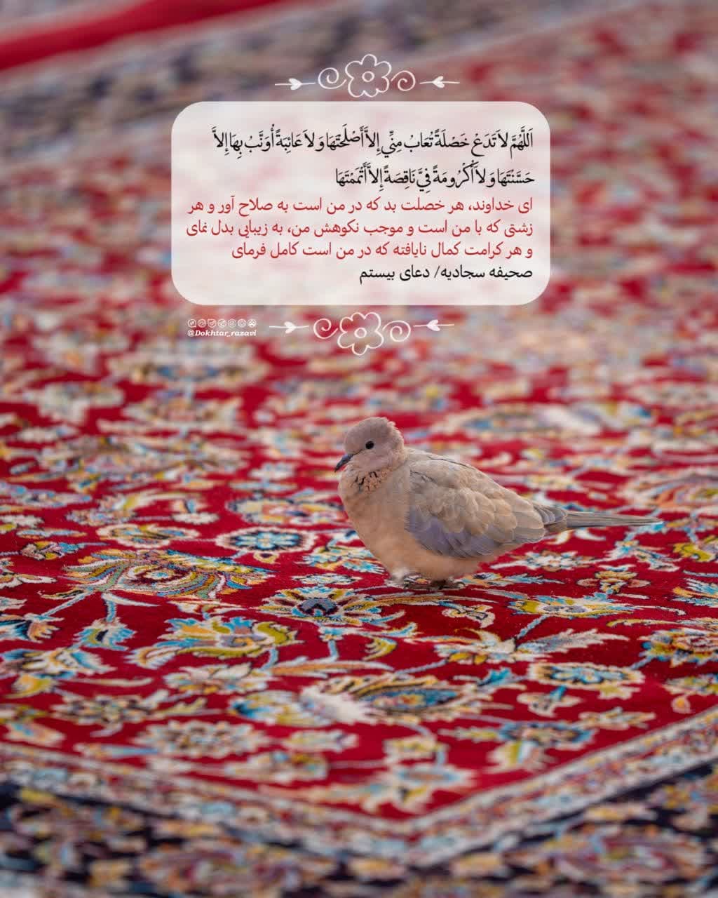 فرازی از صحیفه سجادیه